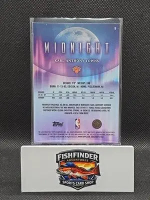 2025-26 Topps Midnight Karl Anthony Towns #9 Zodiac Knicks - Basketball Card Single