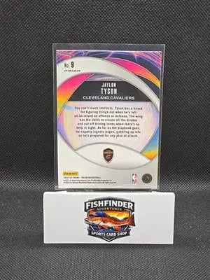 2024-25 Panini Prizm - Instant Impact Jaylon Tyson #9 Silver Prizm (RC) - Basketball Card Single
