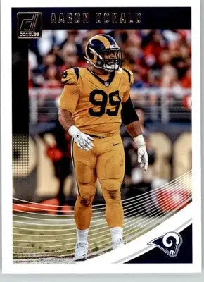 Aaron Donald - 2018 Donruss - #150 - Football - Football Card Single