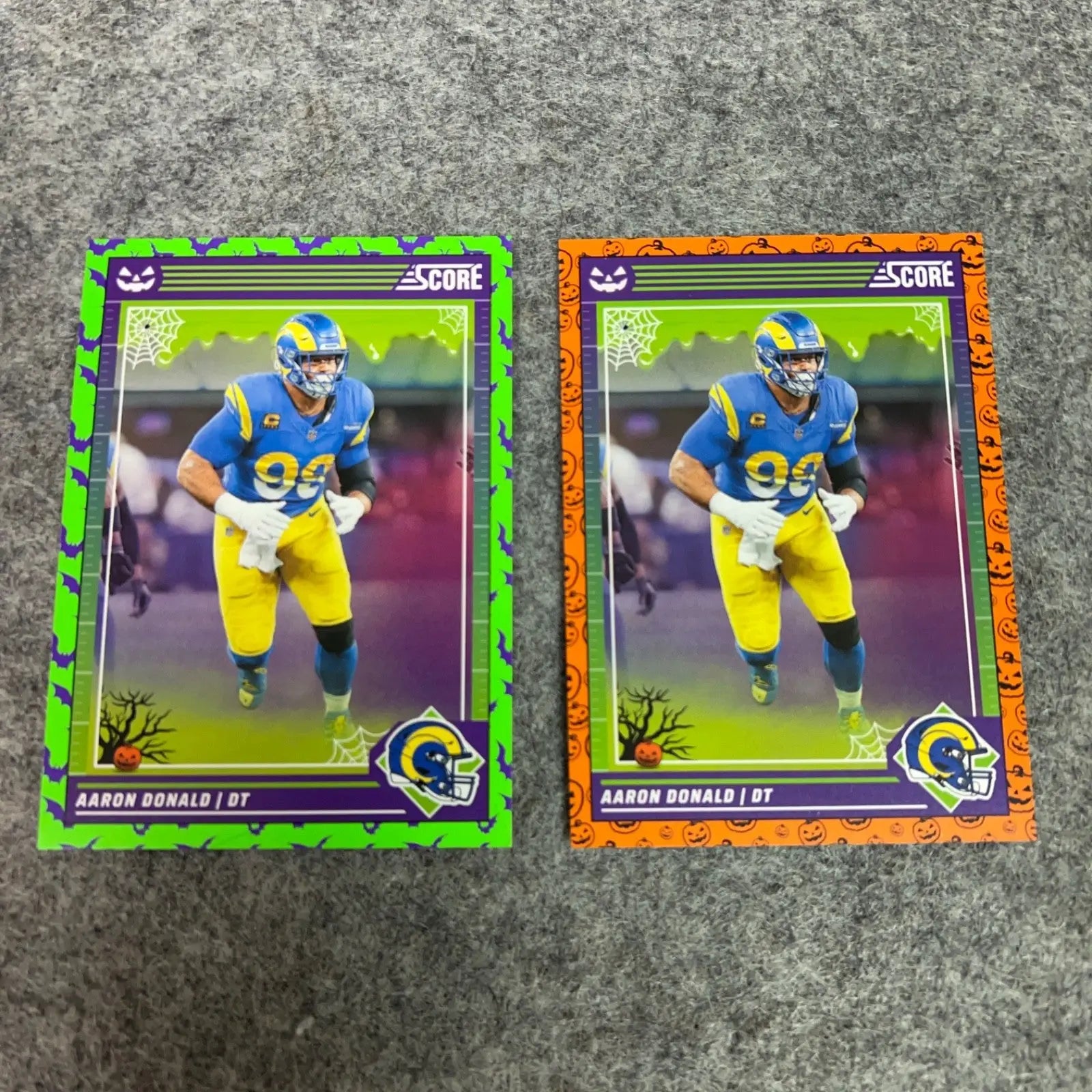 Aaron Donald Pick Your Card Complete 2024 Los Angeles Rams Football Card Sports - Football Card Single