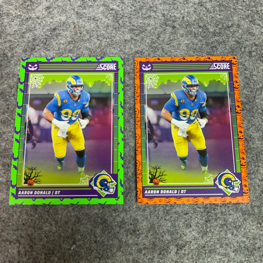 Aaron Donald Pick Your Card Complete 2024 Los Angeles Rams Football Card Sports - Football Card Single
