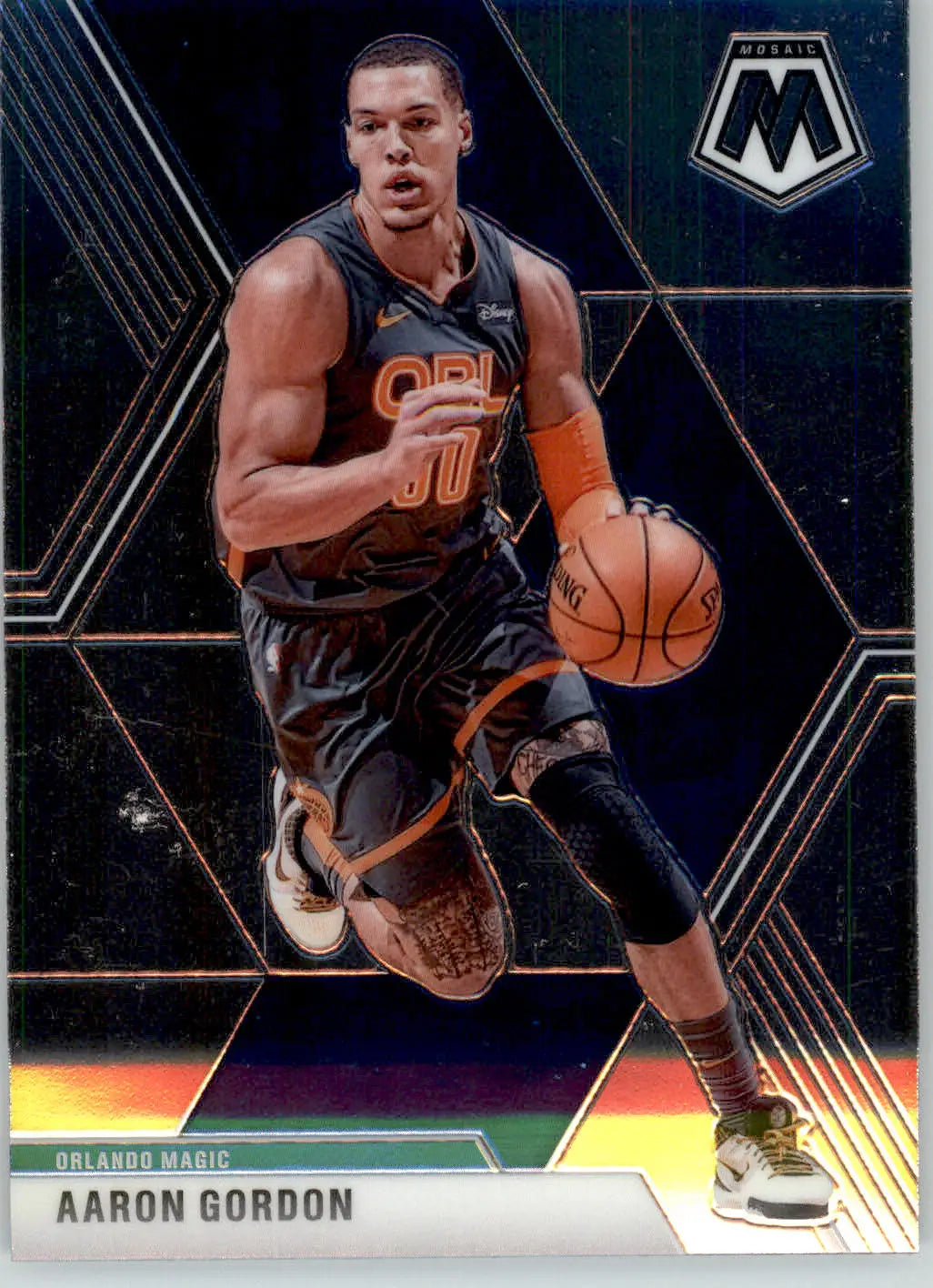 Aaron Gordon - 2019-20 Panini Mosaic - #12 - Basketball - Basketball Card Single