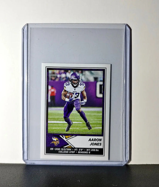 Aaron Jones 2024 Panini NFL Sticker #412 Minnesota Vikings - Football Card Single