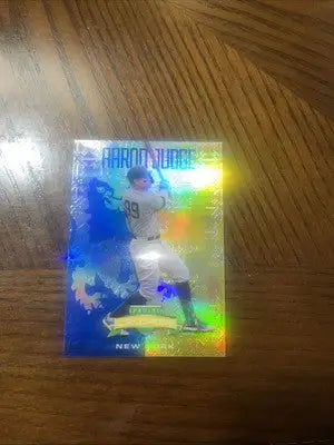 Aaron Judge 2024 Panini Crusade Prizm baseball trading card featuring New York Yankees