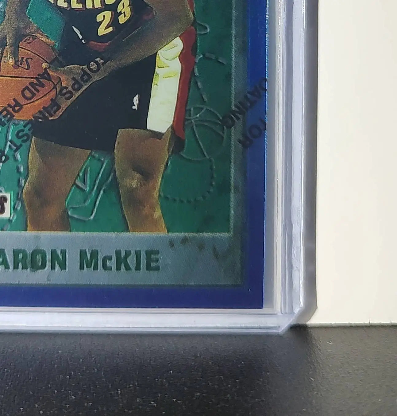 Aaron McKie 1995-96 Topps Finest NBA #196 Card Trail Blazers - Basketball Card Single