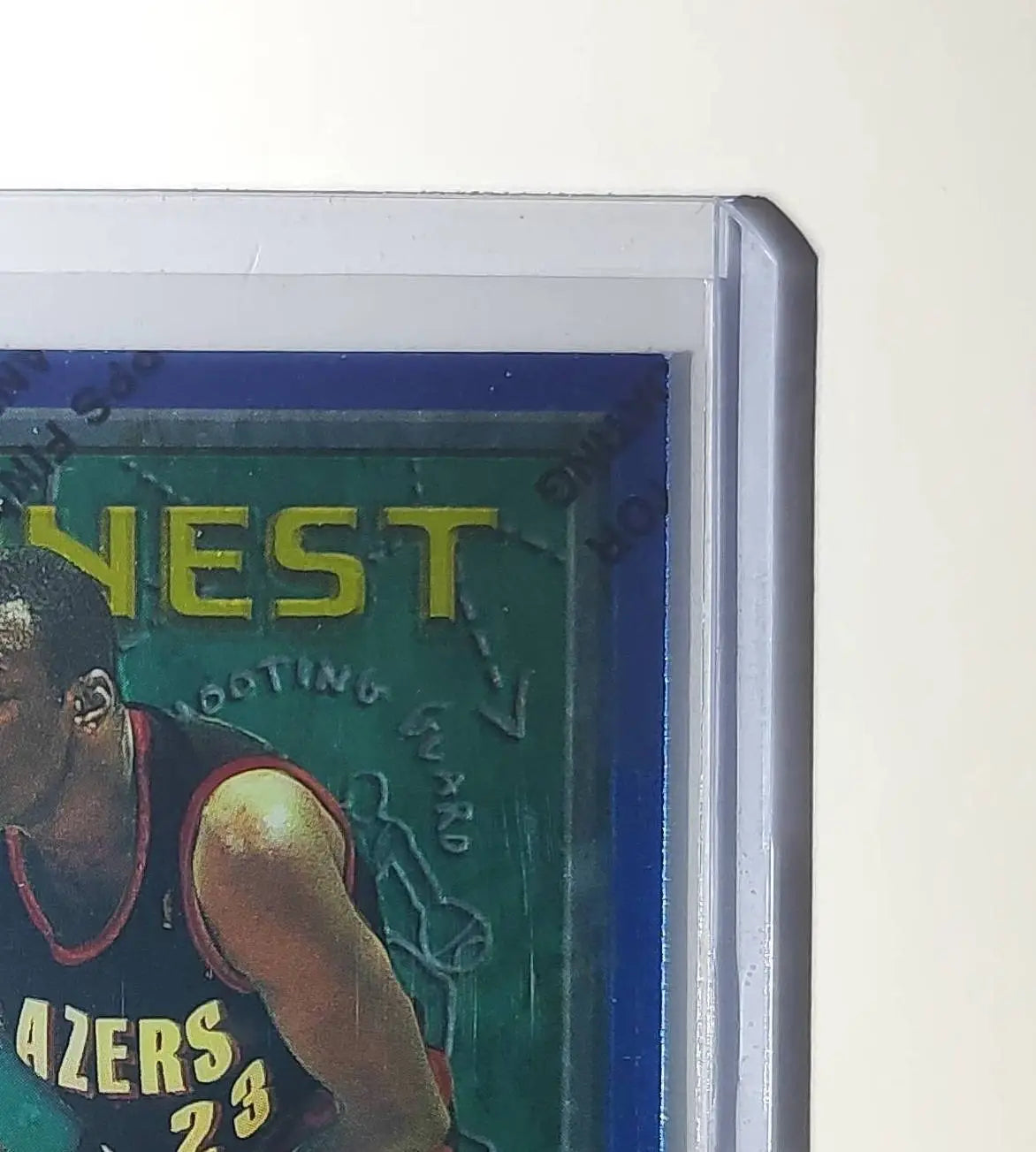 Aaron McKie 1995-96 Topps Finest NBA #196 Card Trail Blazers - Basketball Card Single