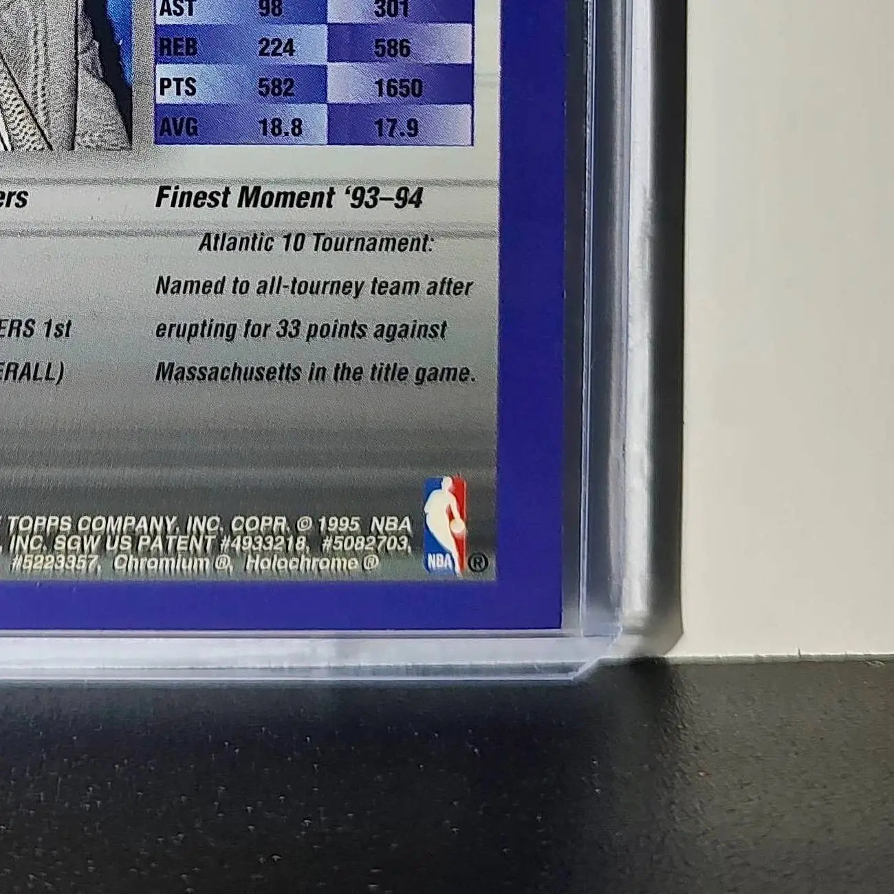 Aaron McKie Rookie 1994-95 Topps Finest #314 Card