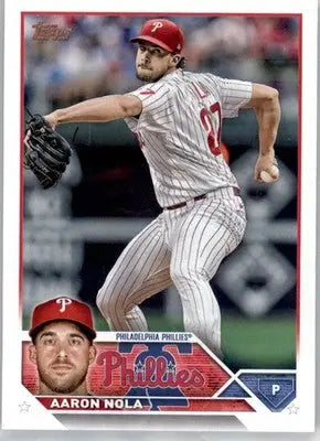 Aaron Nola - 2023 Topps - #278 - Baseball - Baseball Card Single