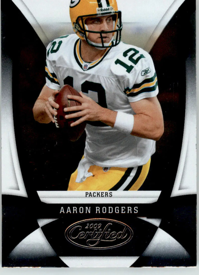 Aaron Rodgers - 2009 Donruss Certified - #44 - Football - Football Card Single