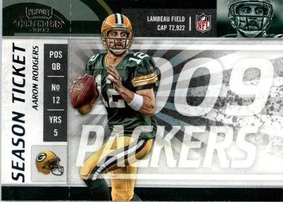 Aaron Rodgers - 2009 Playoff Contenders - #36 - Football - Football Card Single
