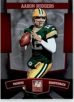 Aaron Rodgers - 2010 Donruss Elite - #35 - Football - Football Card Single
