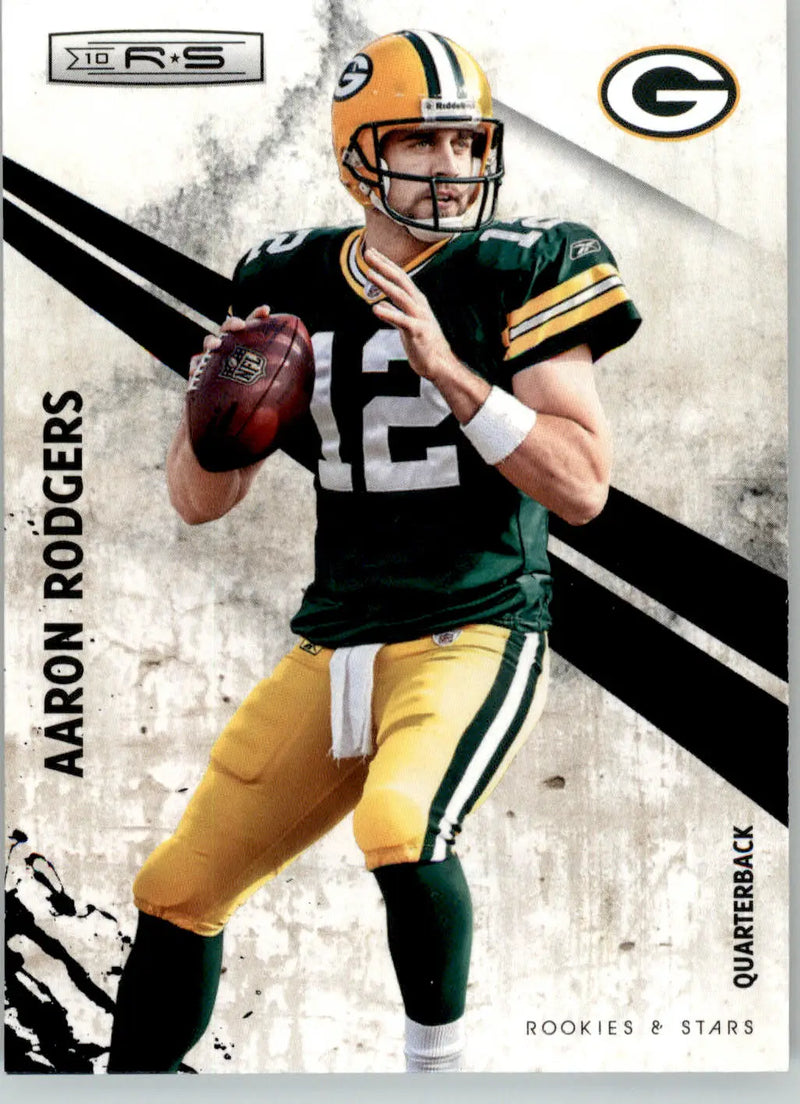 Aaron Rodgers - 2010 Panini Rookies & Stars - #51 - Football - Football Card Single