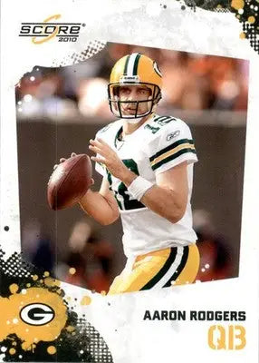 Aaron Rodgers - 2010 Score - #102 - Football - Football Card Single