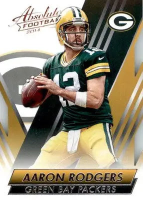 Aaron Rodgers - 2014 Panini Absolute - #15 - Retail Football - Football Card Single