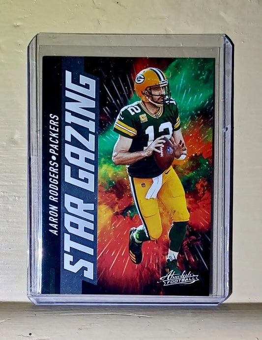 Aaron Rodgers 2021 Panini NFL Absolute Football #SG5 Card Packers - Football Card Single
