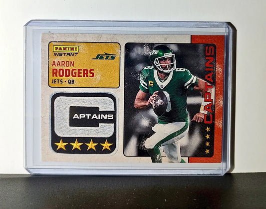 Aaron Rodgers 2024 Panini Captains NFL #23 Card New York Jets 1/351 - Football Card Single