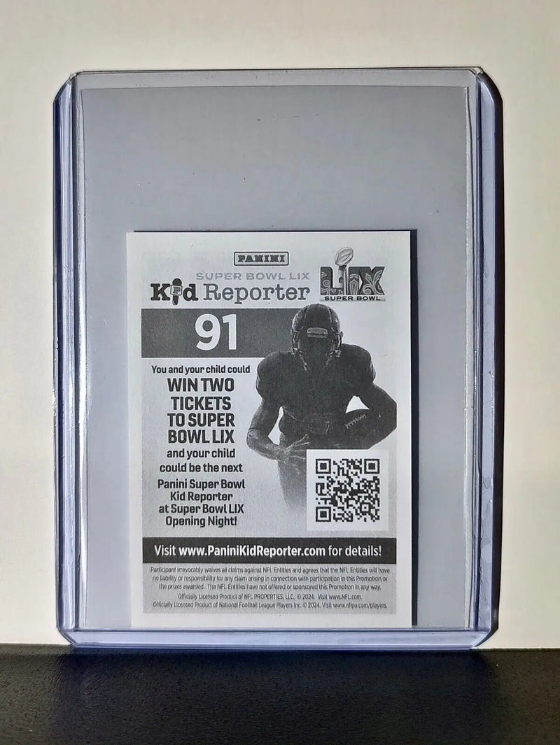 Aaron Rodgers 2024 Panini NFL Sticker #91 New York Jets