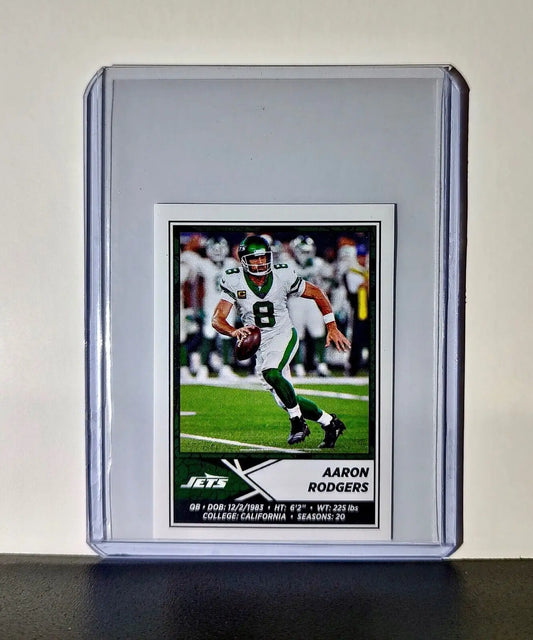 Aaron Rodgers 2024 Panini NFL Sticker #91 New York Jets - Football Card Single