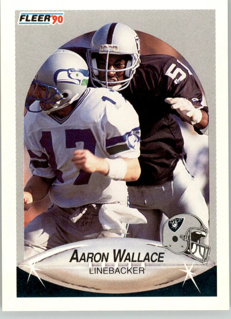 Aaron Wallace - 1990 Fleer Update - #U-69 - RC Football