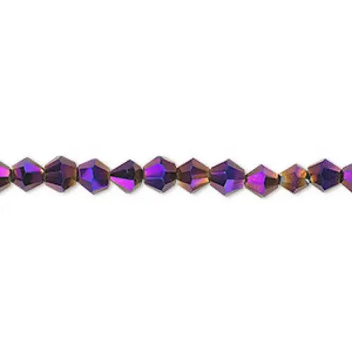 AB Bicone glass beads 6mm -1 strand - (approx. 65 beads) - Other