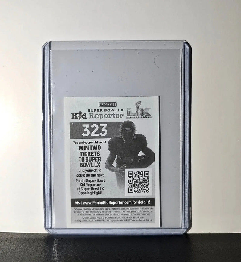 Abdul Carter Rookie 2025 Panini NFL #323 Sticker New York Giants