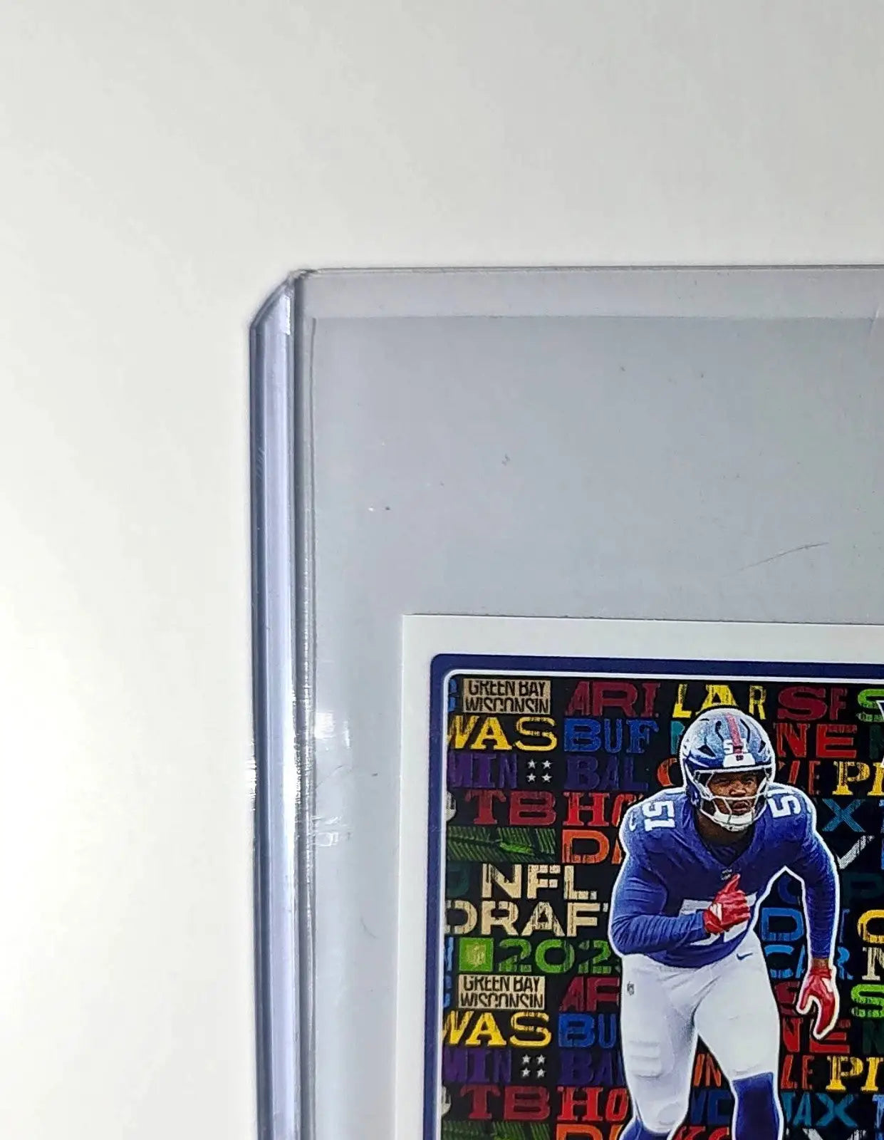 Abdul Carter Rookie 2025 Panini NFL #552 Draft Sticker Giants