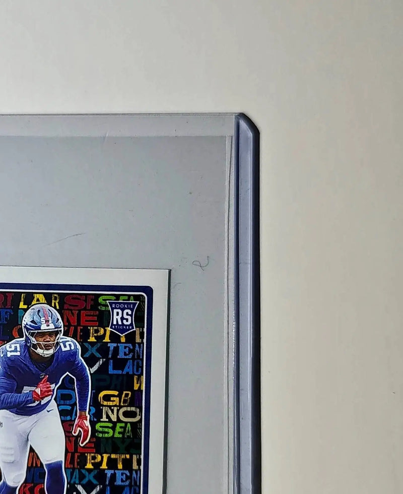 Abdul Carter Rookie 2025 Panini NFL #552 Draft Sticker Giants
