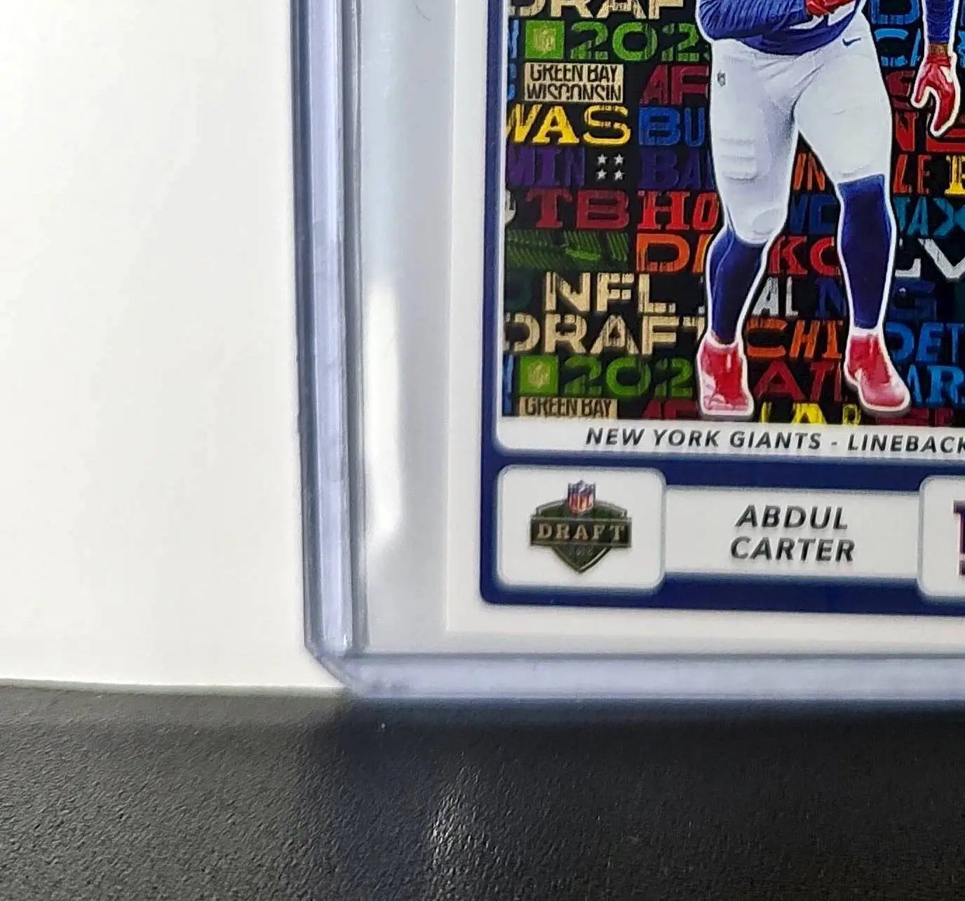 Abdul Carter Rookie 2025 Panini NFL #552 Draft Sticker Giants