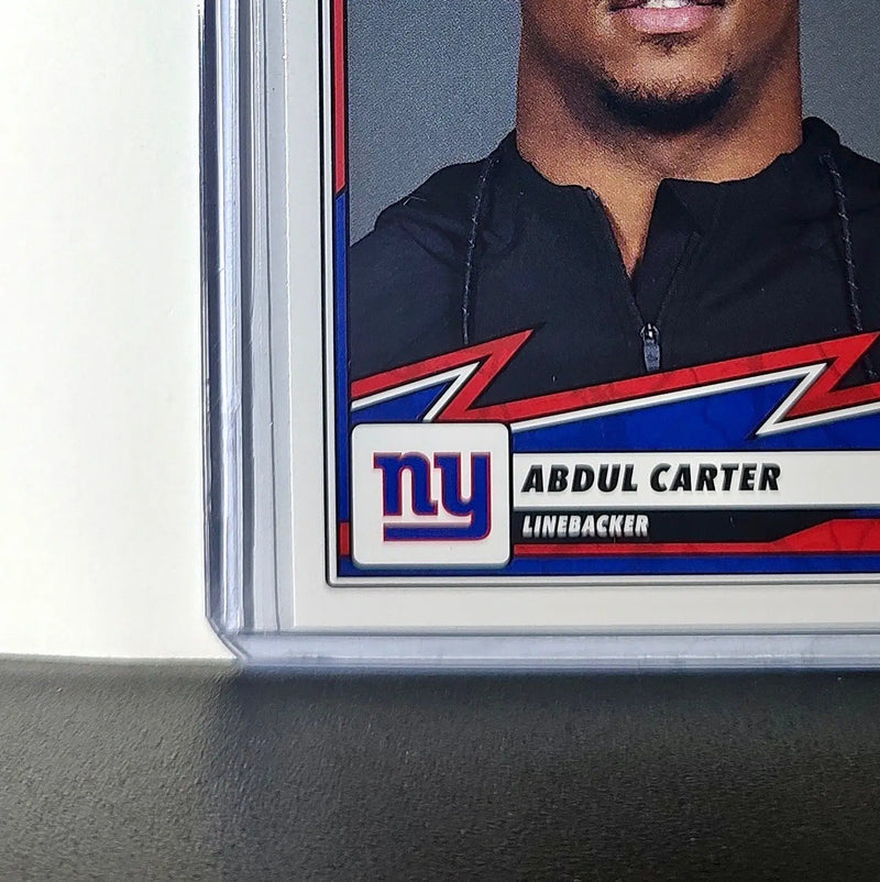 Abdul Carter Rookie 2025 Panini NFL #73 Sticker Card New York Giants