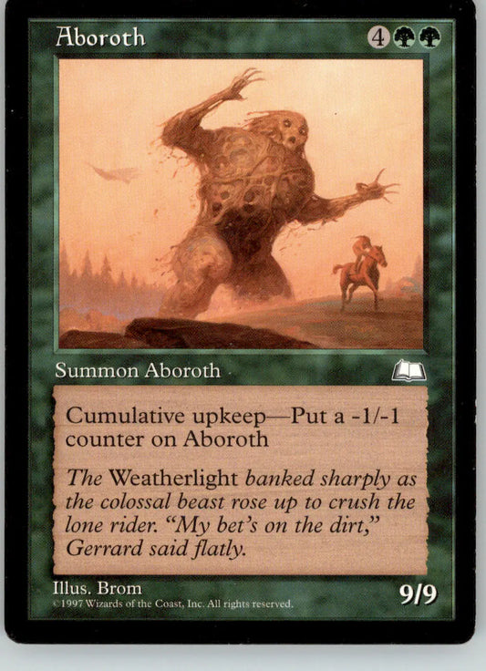 Aboroth - Weatherlight - MP Magic: The Gathering - Magic Card Single