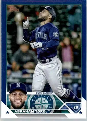 Abraham Toro - 2023 Topps - #297 - Royal Blue Baseball - Baseball Card Single