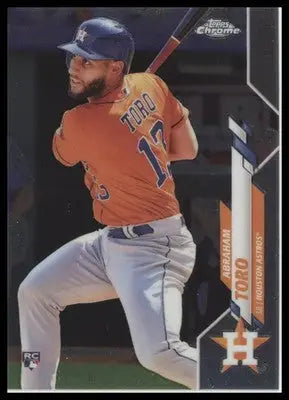 Abraham Toro Rookie 2020 Topps Chrome #56 Houston Astros - Baseball Card Single