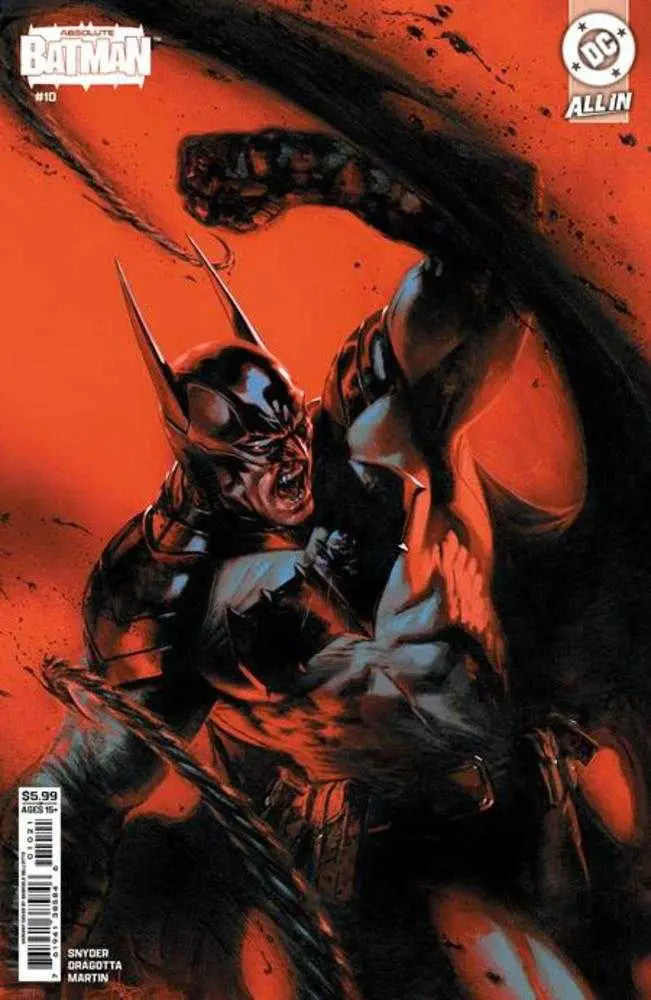 Absolute Batman #10 Cover B Gabriele Dell Otto Card Stock Variant - Comic Book