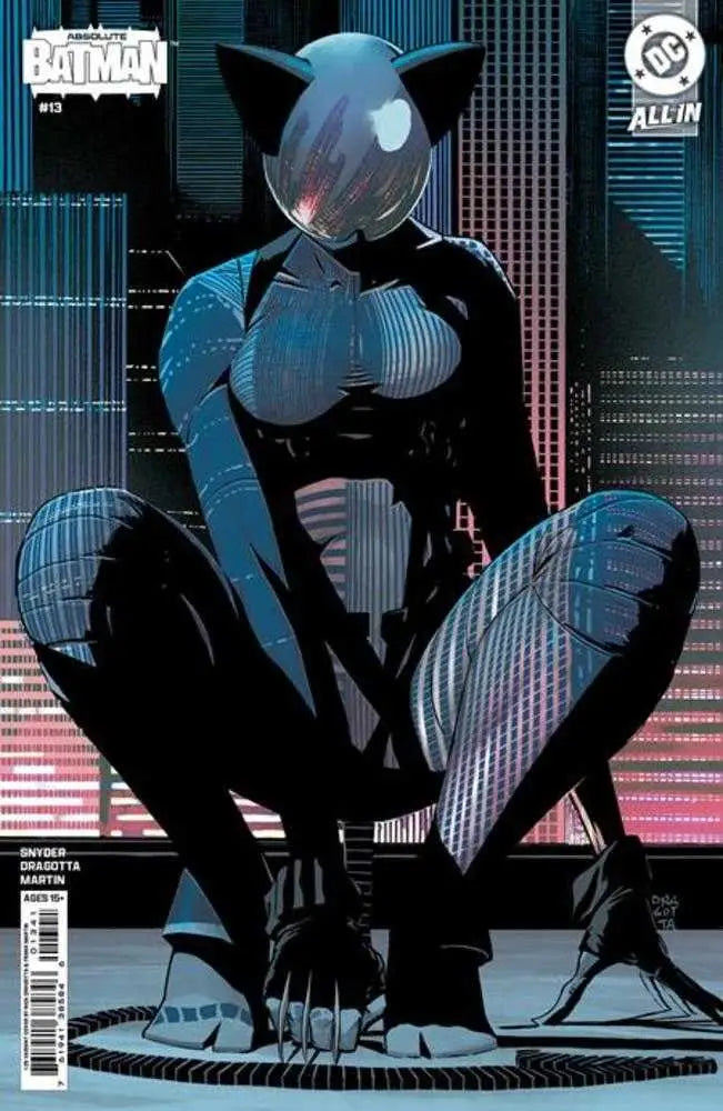 Absolute Batman #13 Cover H 1 in 25 Nick Dragotta Stealth Mode Card Stock Variant - Comic Book