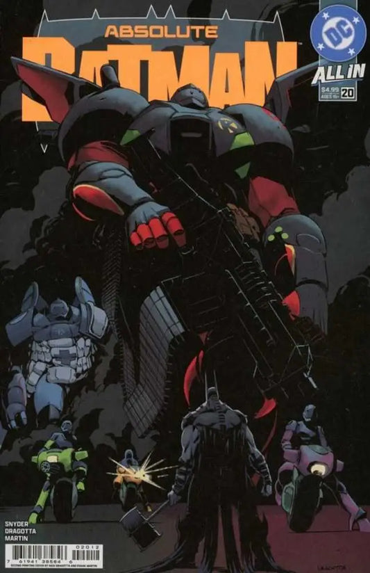 Absolute Batman #20 Cover A Nick Dragotta (Replacement Copies/2nd Print) - Comic Book
