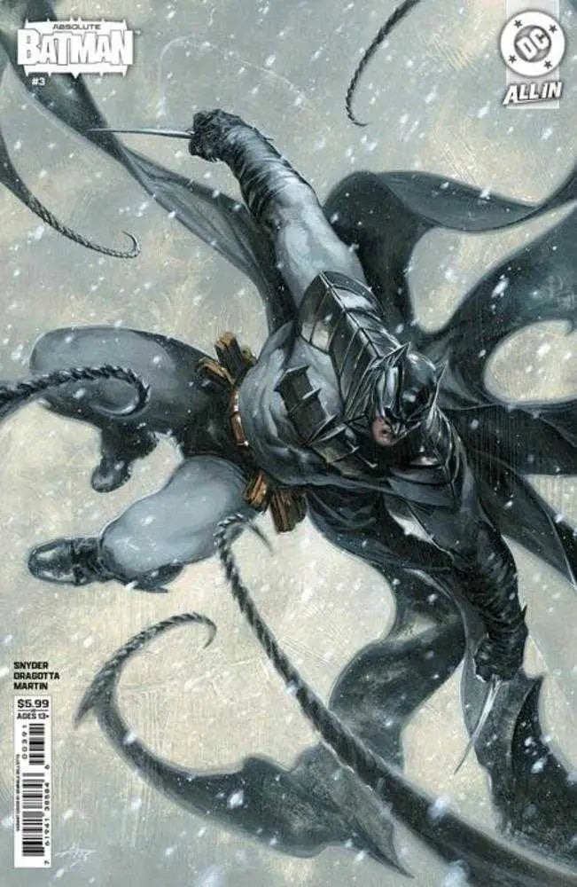 Absolute Batman #3 3rd Print Cover B Gabriele Dell Otto Card Stock Variant - Back Issues