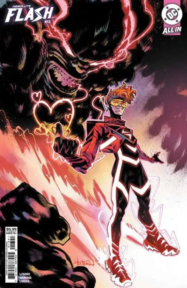 Absolute Flash #13 Cover D Scott Hepburn Card Stock Variant - Comic Book