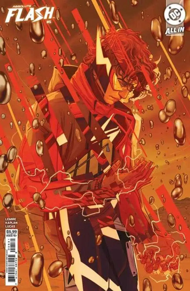 Absolute Flash #5 Cover C Nimit Malavia Card Stock Variant - Back Issues