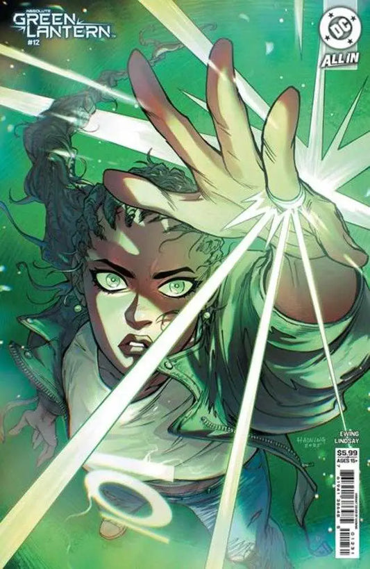 Absolute Green Lantern #12 Cover C Haining Card Stock Variant - Back Issues
