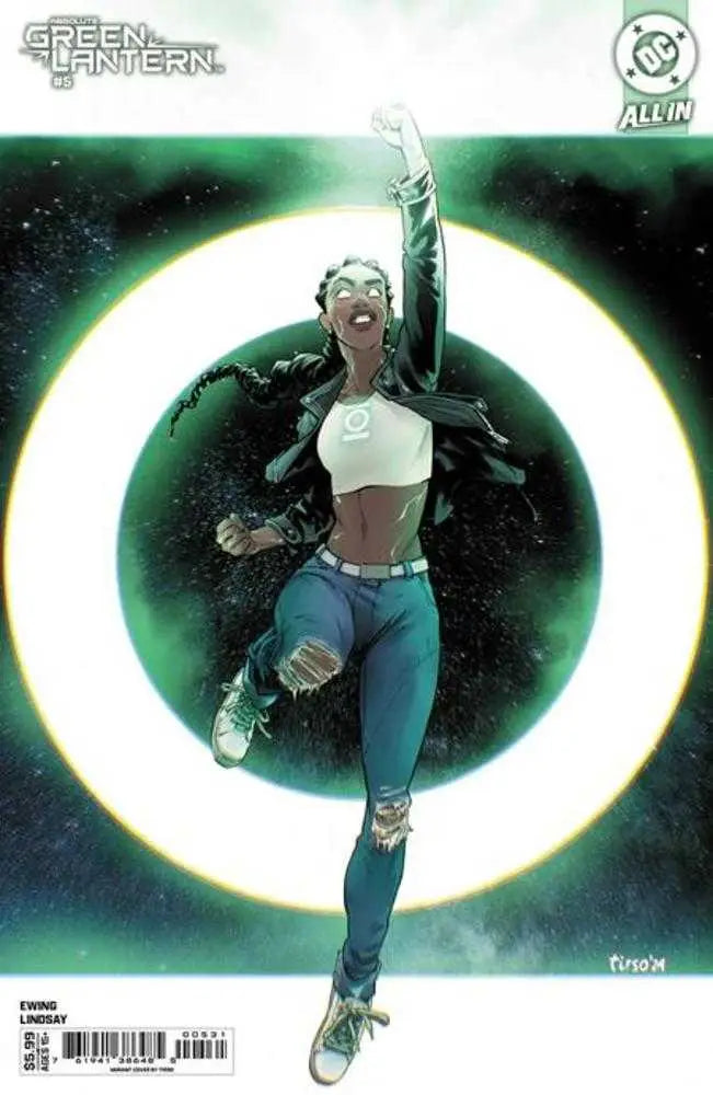 Absolute Green Lantern #5 Cover C Tirso Card Stock Variant - Comic Book