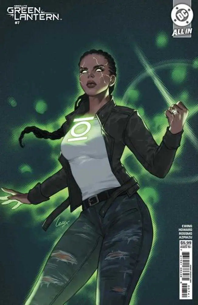 Absolute Green Lantern #7 Cover C Lesley Leirix Li Card Stock Variant - Comic Book