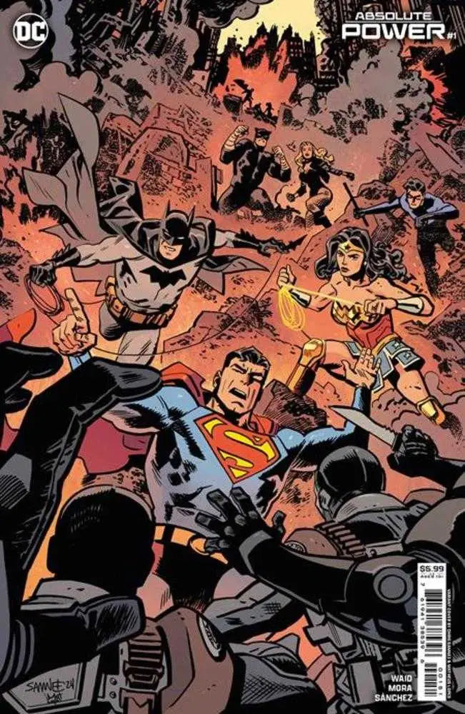 Absolute Power #1 (Of 4) Cover E Chris Samnee Card Stock Variant - Back Issues