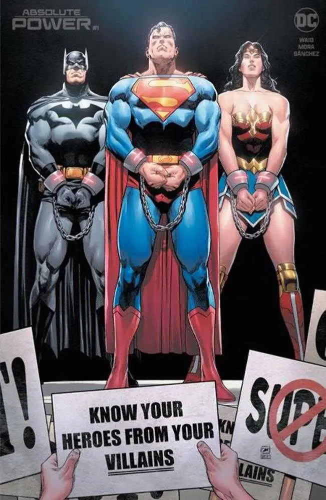 Absolute Power #1 (Of 4) Cover J Daniel Sampere Power Participation Unlock Card Stock Variant - Back Issues