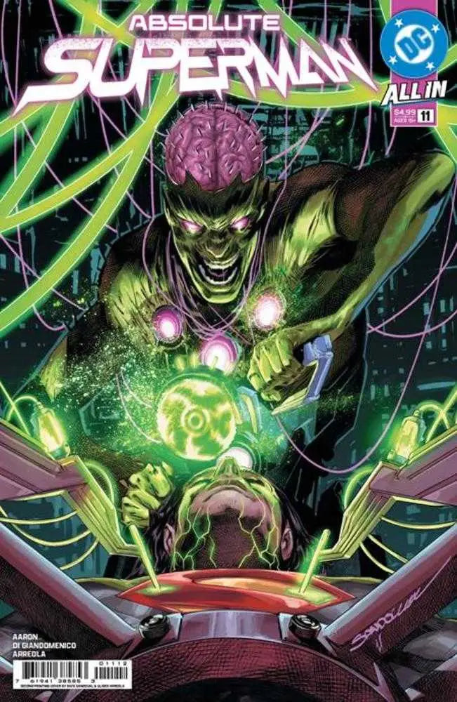 Absolute Superman #11 2nd Print Cover A Rafa Sandoval - Comic Book