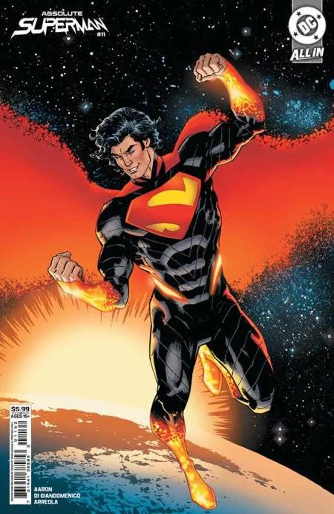 Absolute Superman #11 2nd Print Cover B Sean Izaaske Card Stock Variant - Comic Book