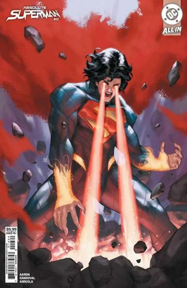 Absolute Superman #12 2nd Print Cover B Ejikure Card Stock Variant - Comic Book