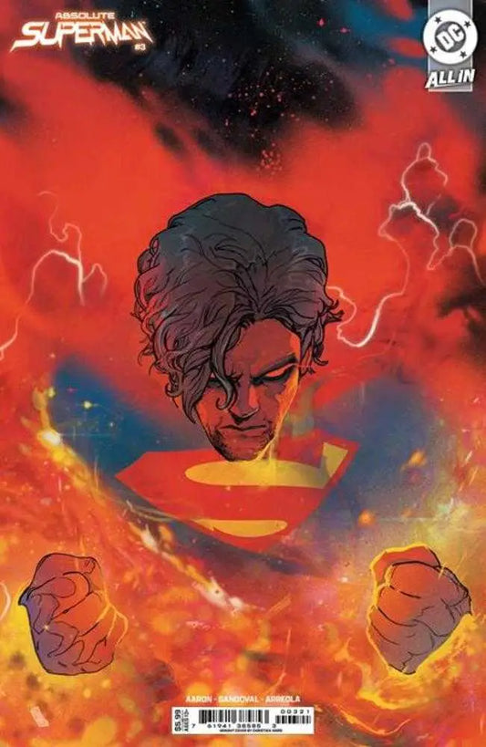 Absolute Superman #3 Cover C Christian Ward Card Stock Variant - Back Issues