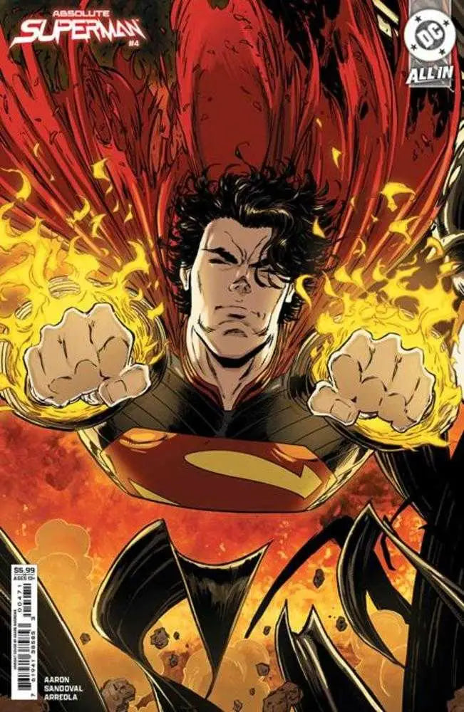 Absolute Superman #4 Cover F Kaare Andrews Card Stock Variant - Back Issues