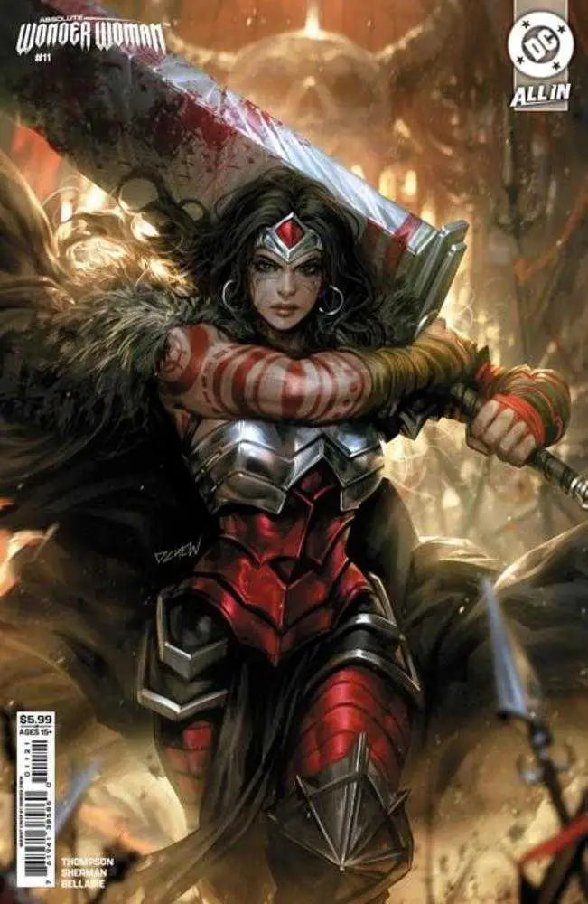 Absolute Wonder Woman #11 Cover B Derrick Chew Card Stock Variant - Comic Book
