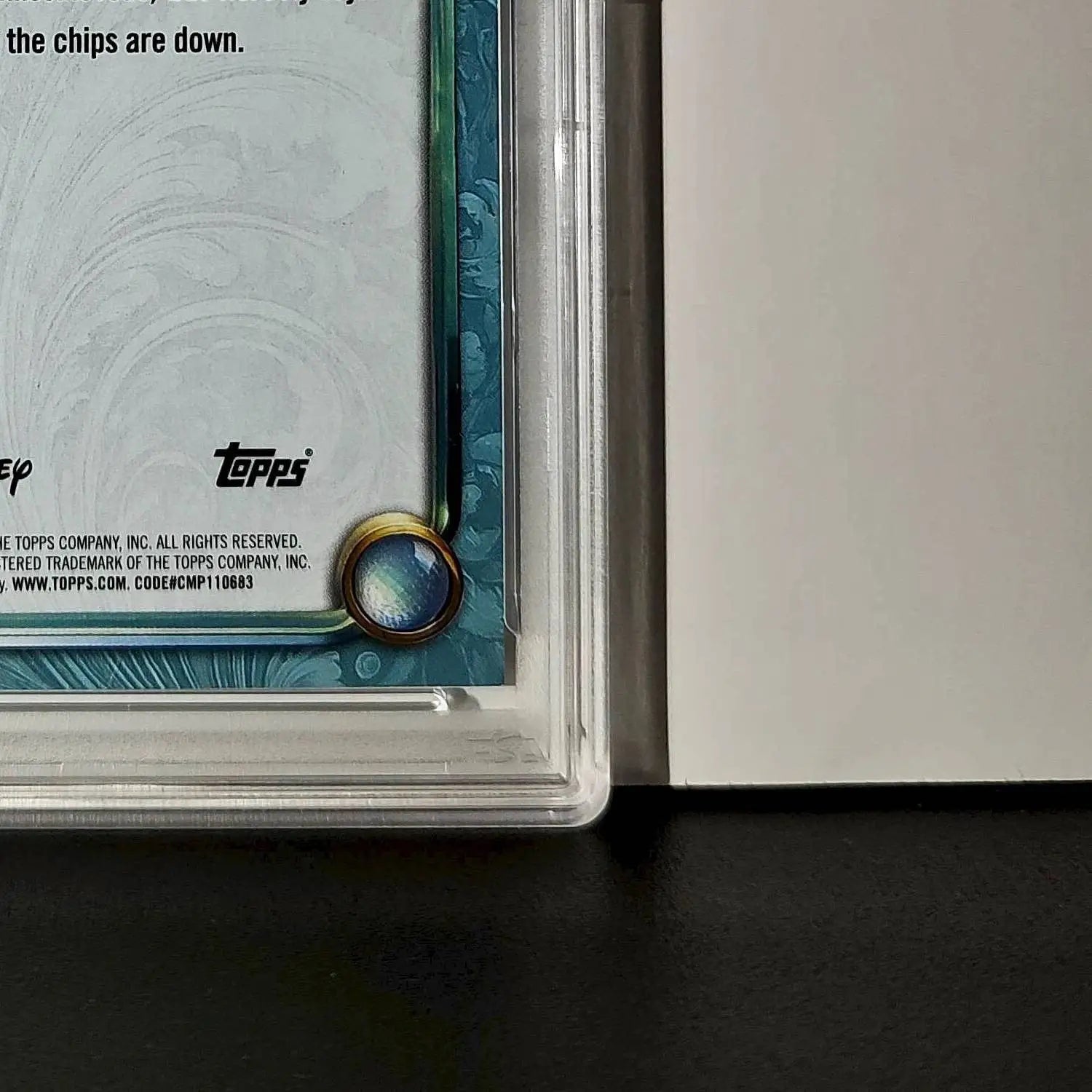 Abu 2025 Topps Disney Wonder #130 Diamond Card Aladdin PSA 9